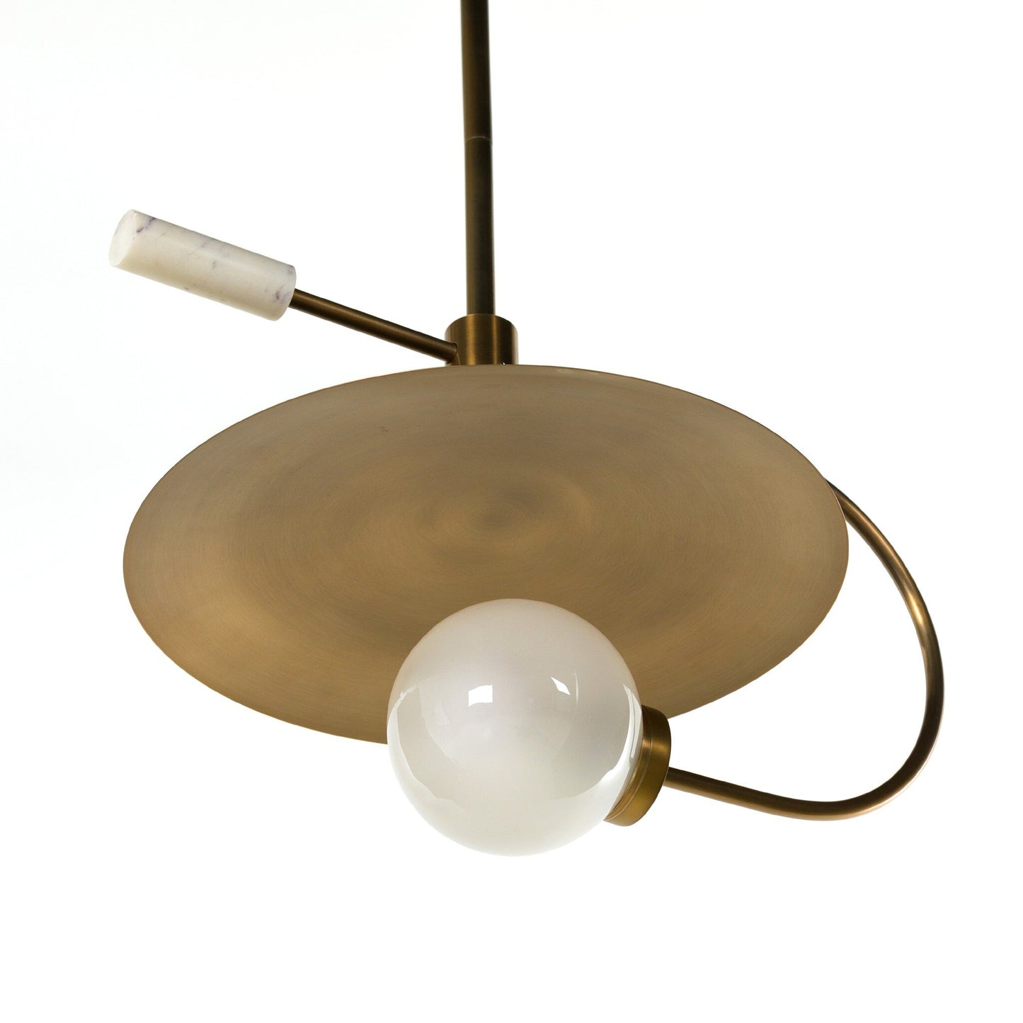 Brass Mobile Ceiling Lamp