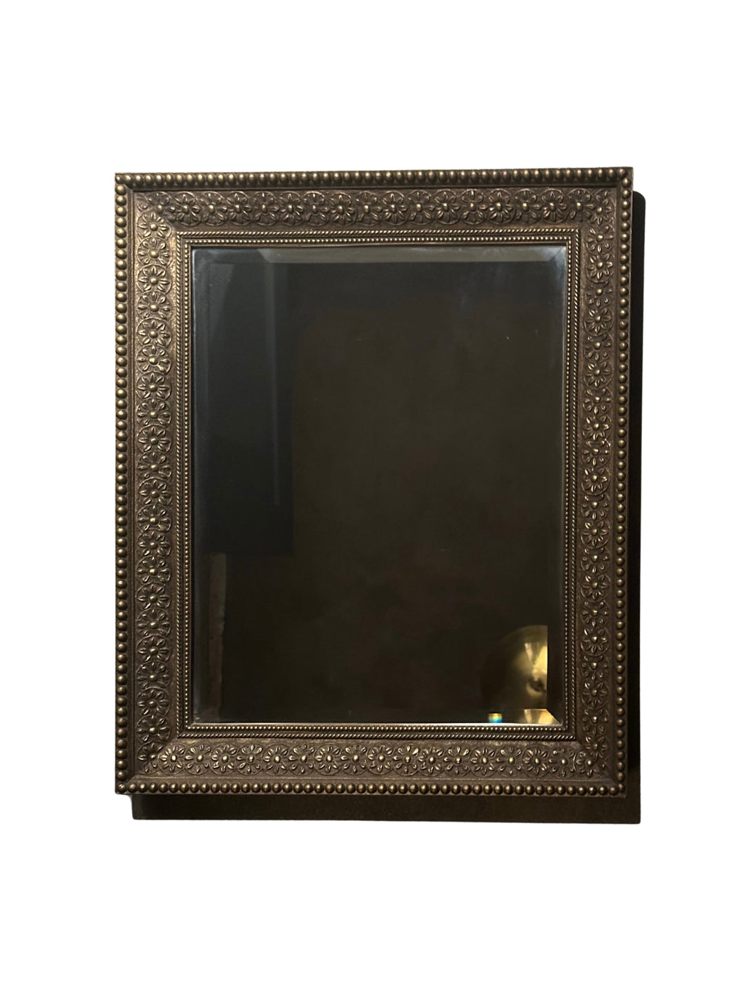 Flower Brass Mirror
