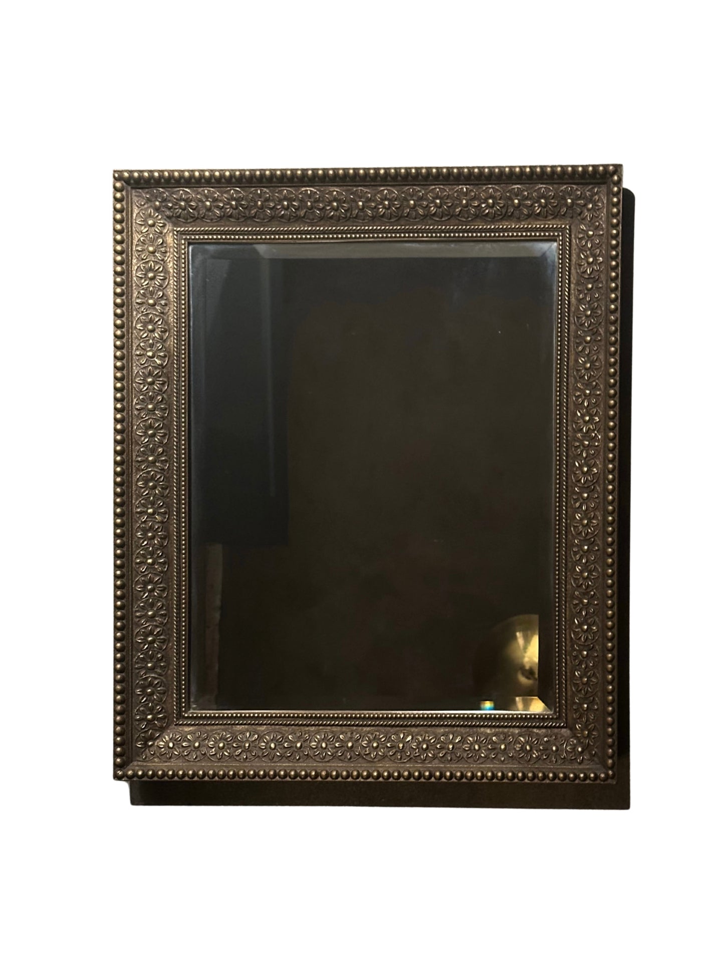 Flower Brass Mirror