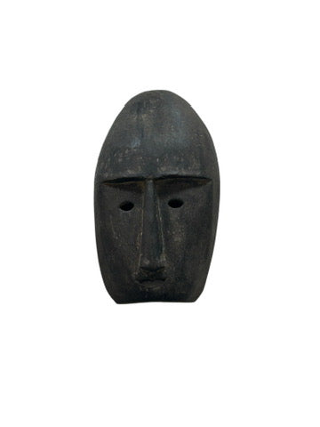 Ebonized Tribal Mask