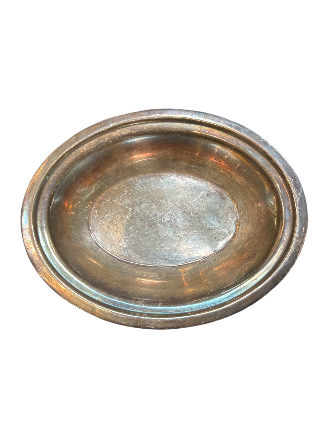 Small Vintage Silver Tray