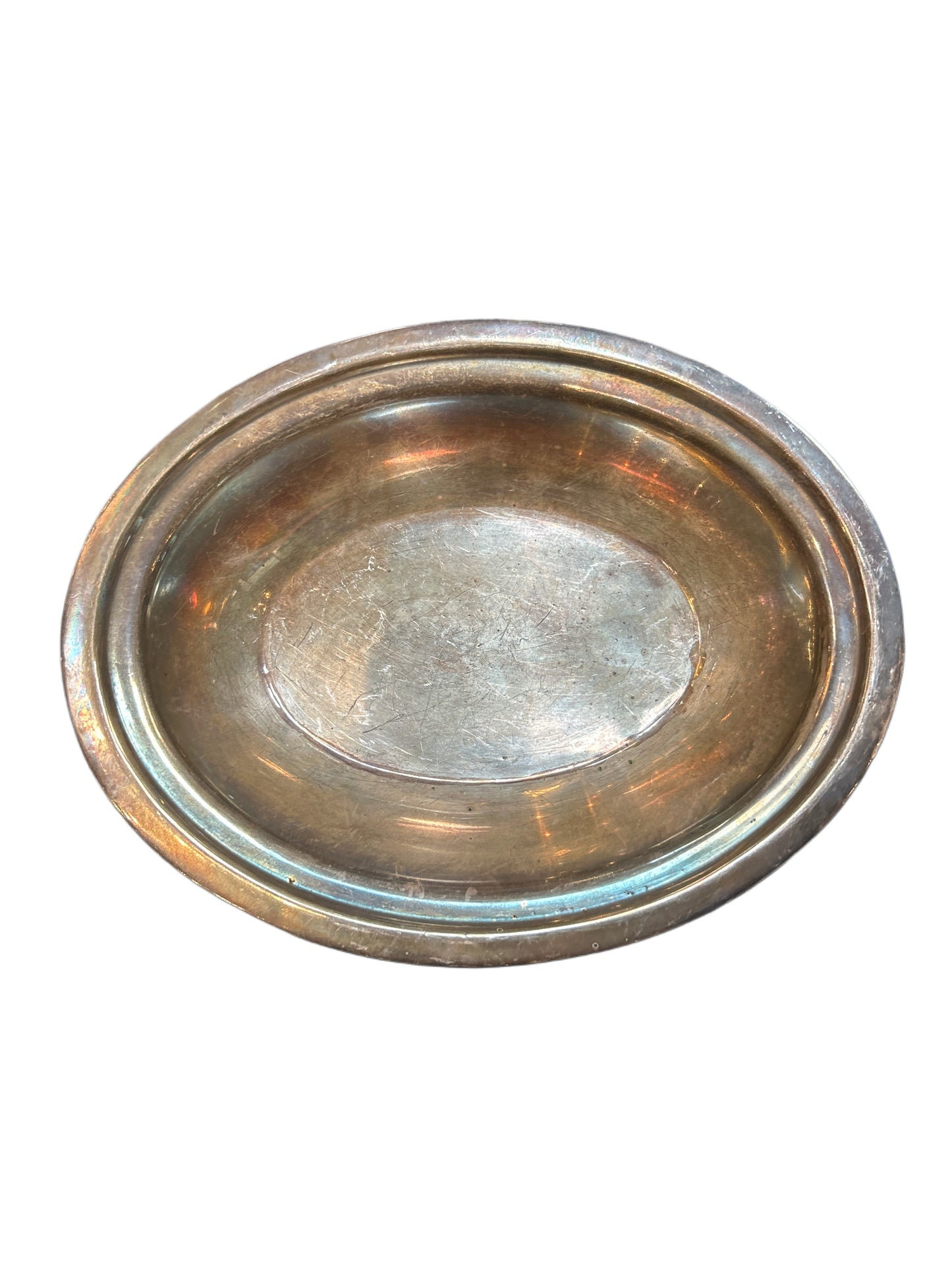 Small Vintage Silver Tray