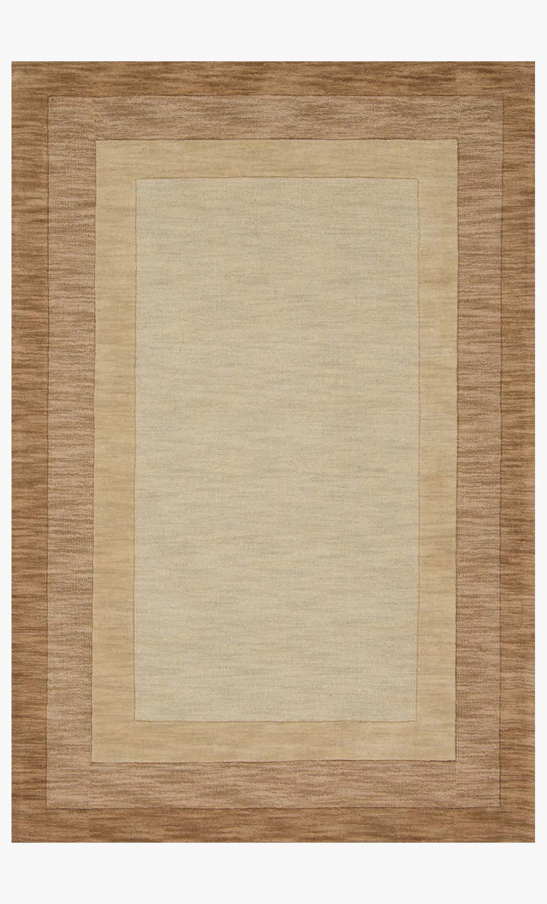 9' x 13' Banded Area Rug, Black/Grey