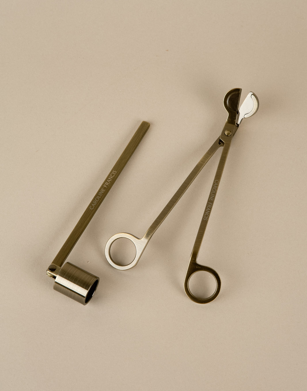 Caroline Francis - Candle Snuffer and Wick Trimmer Set