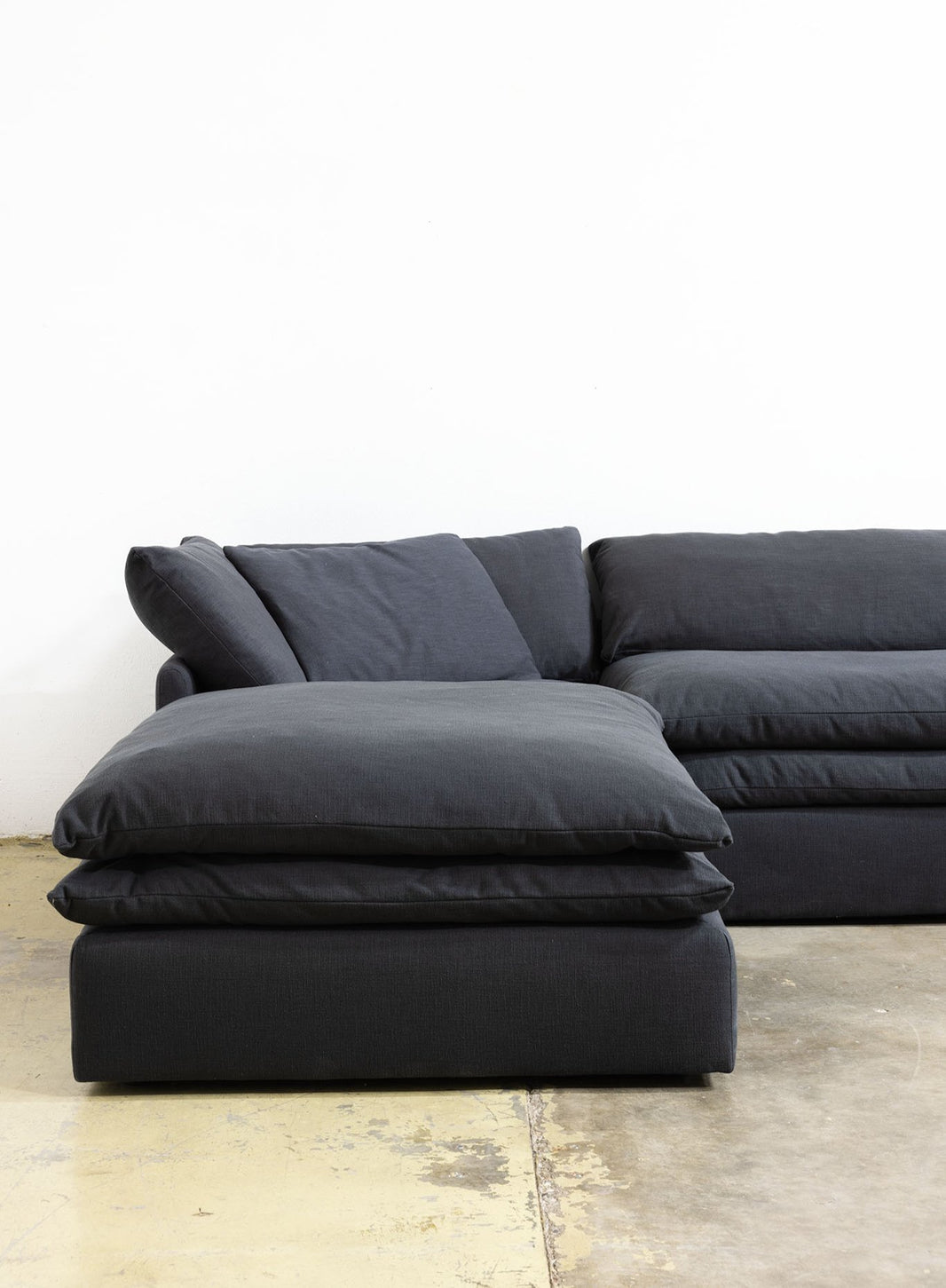 Double Cushion Modular Sectional