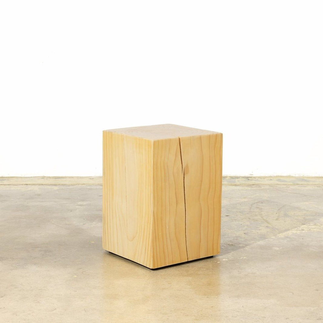Solid Oak Cube Table