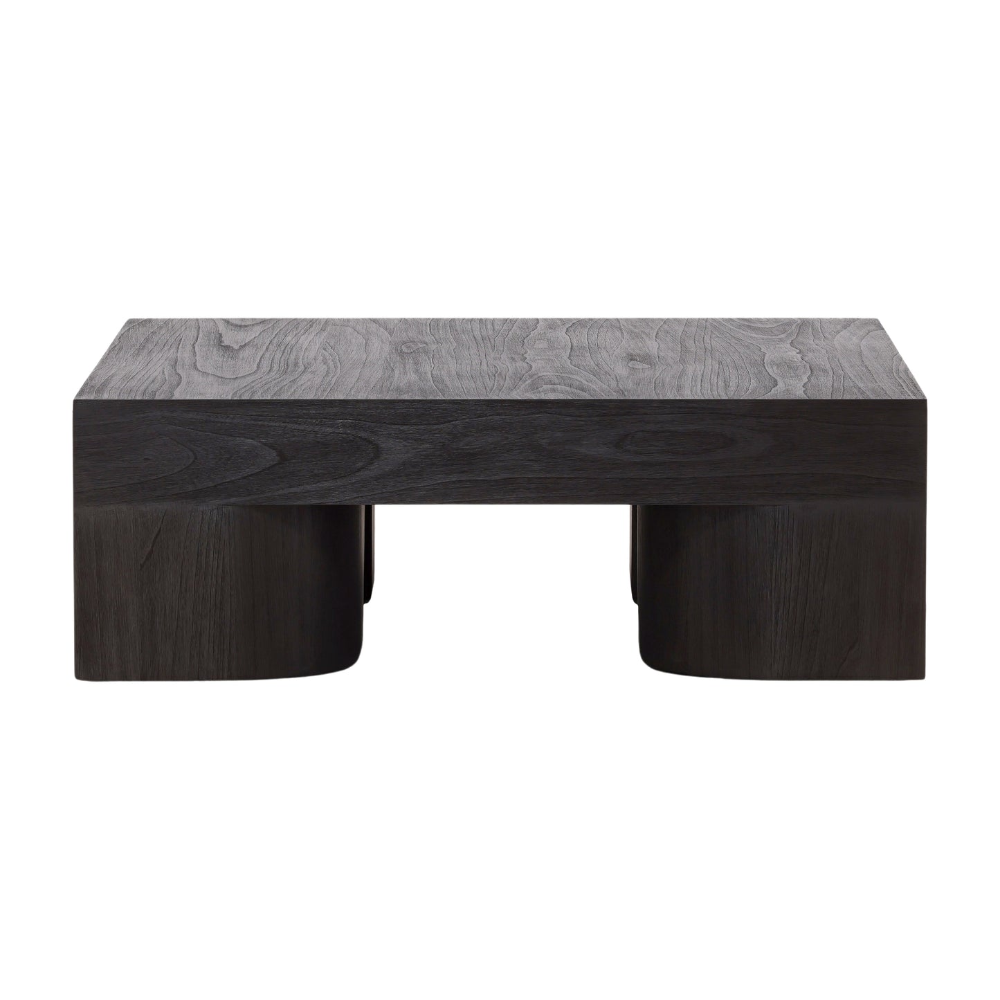 Dark Brown Square Coffee Table