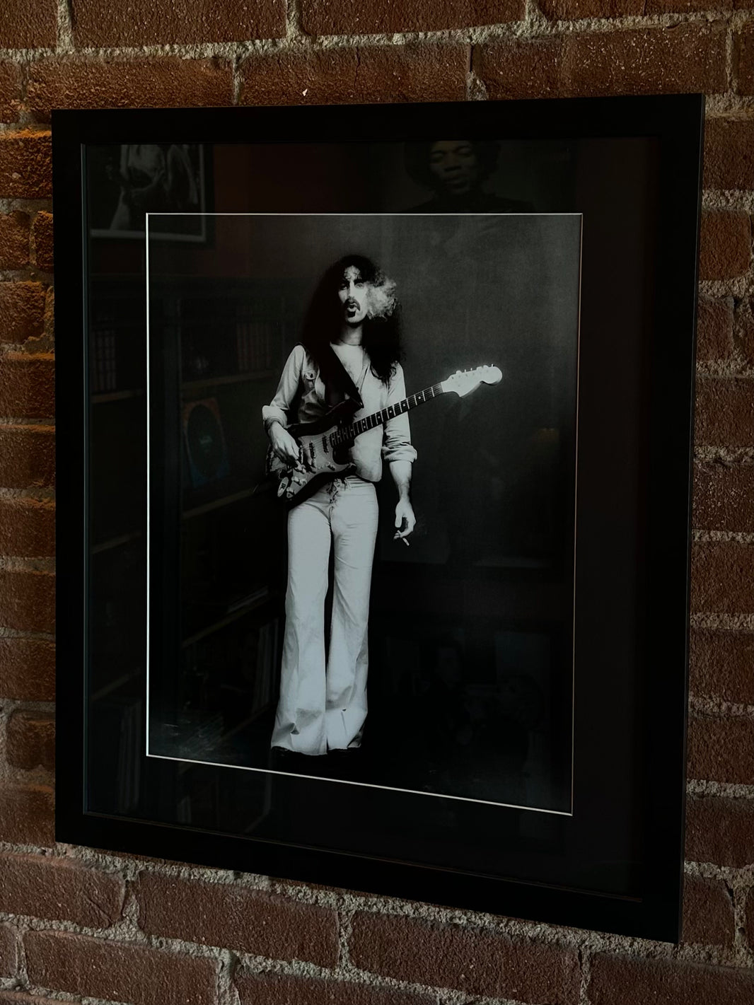 Frank Zappa Gallery Print on Mat