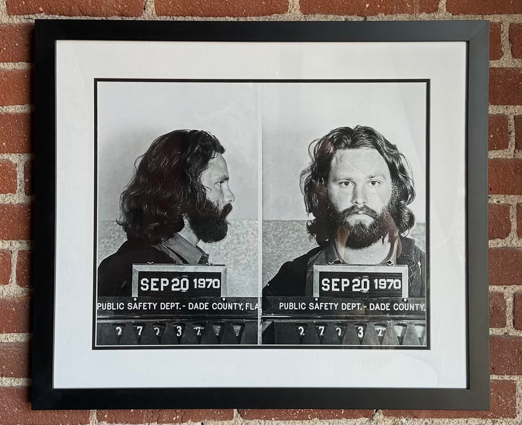 Jim Morrison Gallery Print on Mat