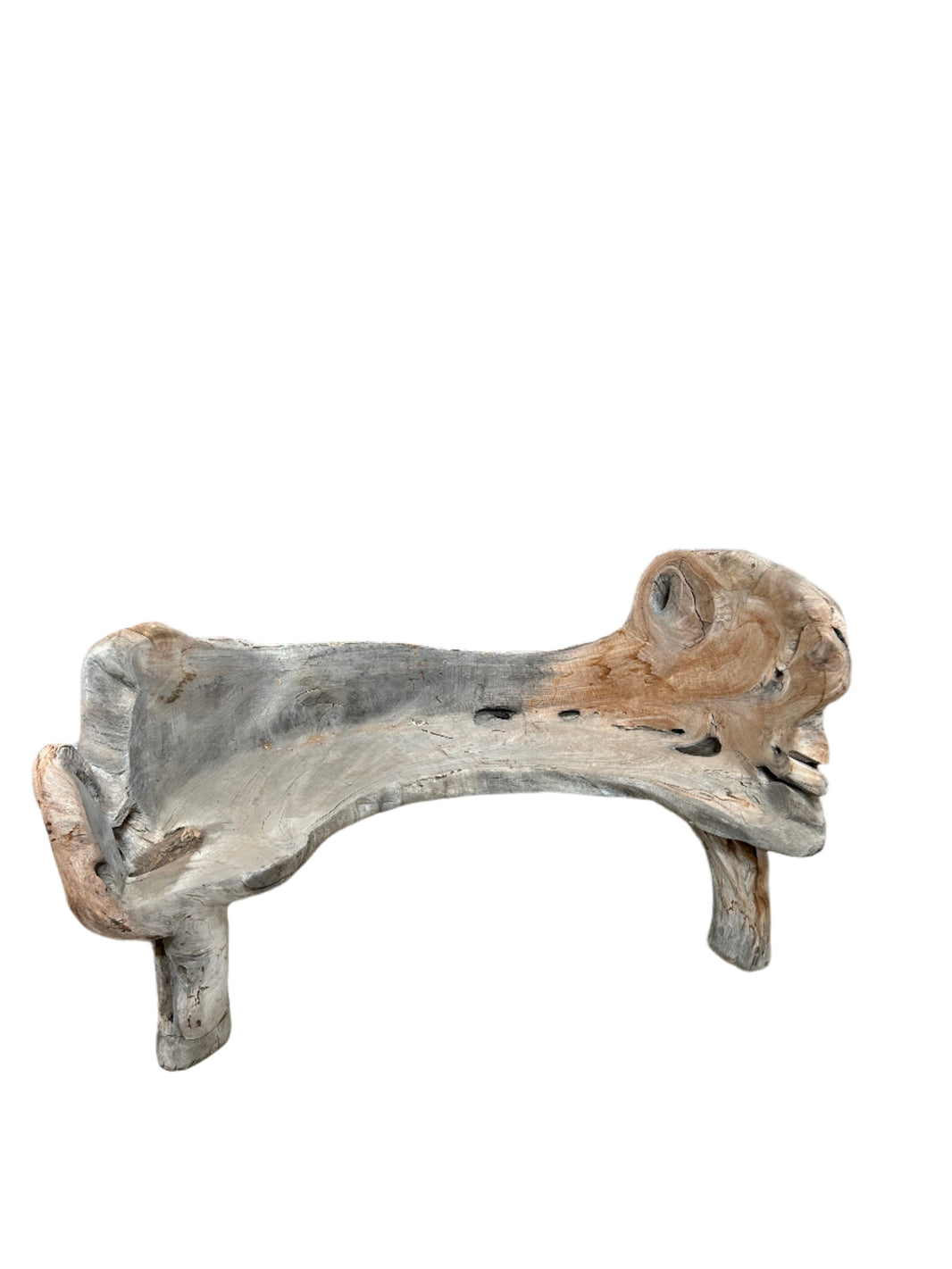 Old Growth Teak Root Bench