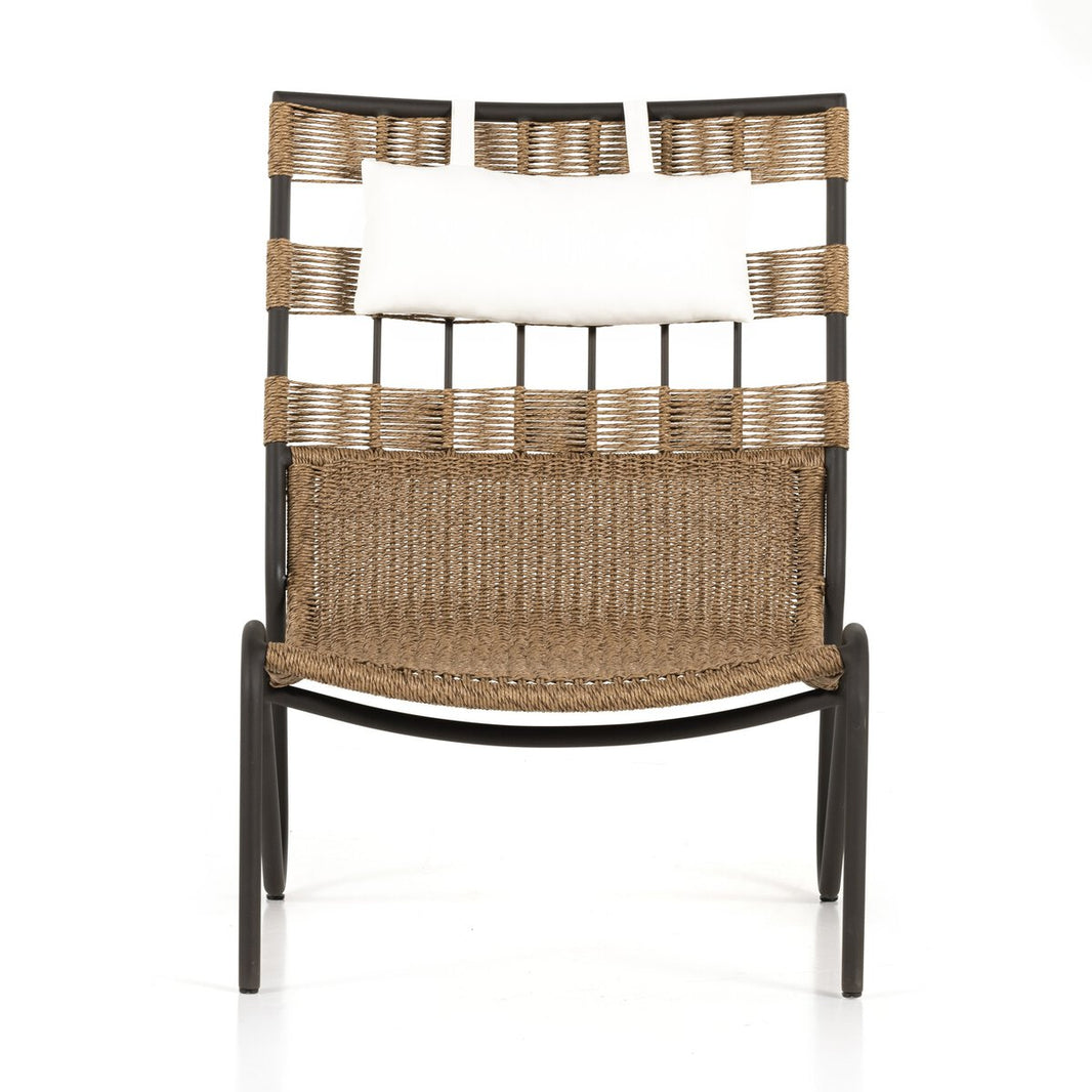 Sling Woven Outdoor Lounge Chair