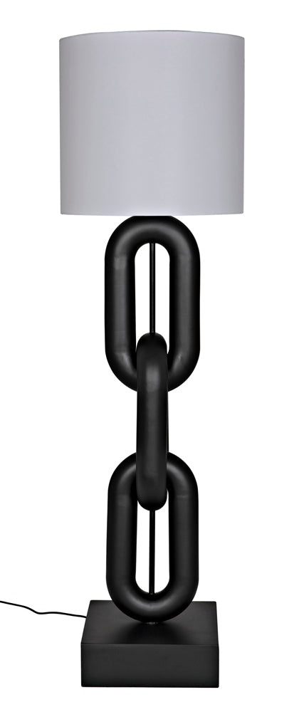 Matte Chain Lamp W/Shade