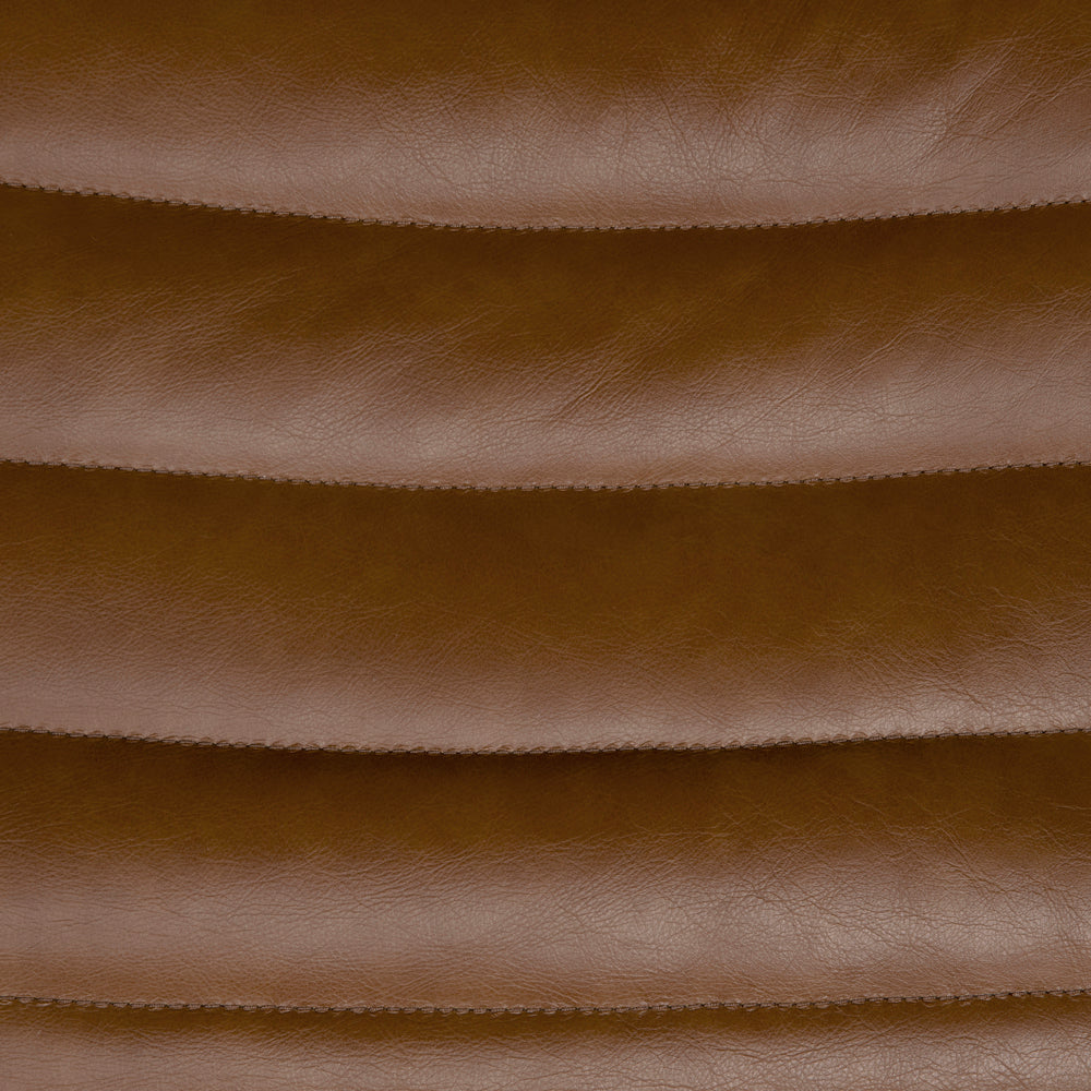 Swivel Single Sofa in Roche Tan Leather