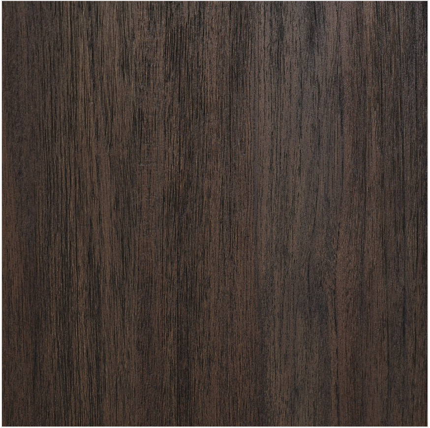 A close-up of a dark brown wooden surface with vertical grain patterns, similar to the natural teak finish featured in the Jackson Outdoor Sofa’s frame or its brown upholstery accents.