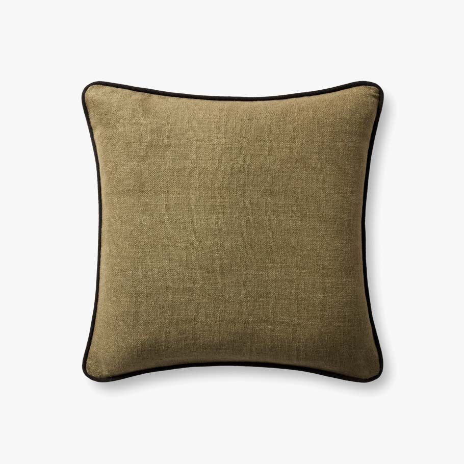 Contrast Pipe Throw Pillow