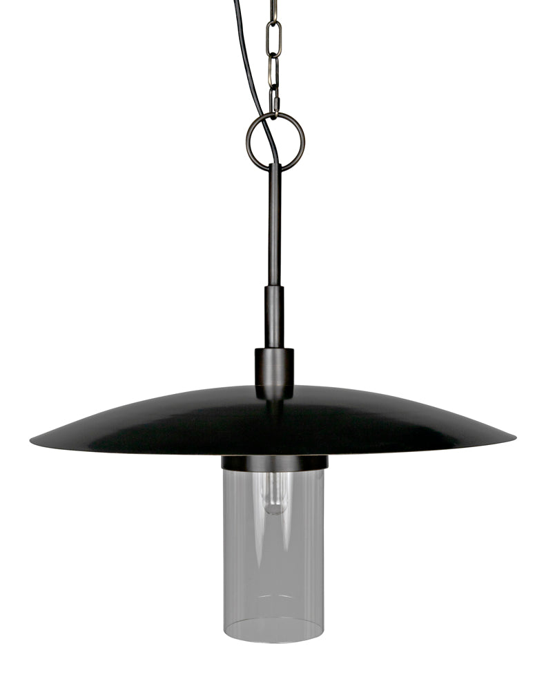 Pendant Metal with Aged Brass Finish