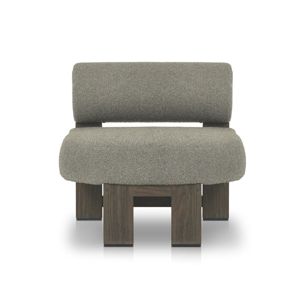 Sculptured Round Bolster Outdoor Chair