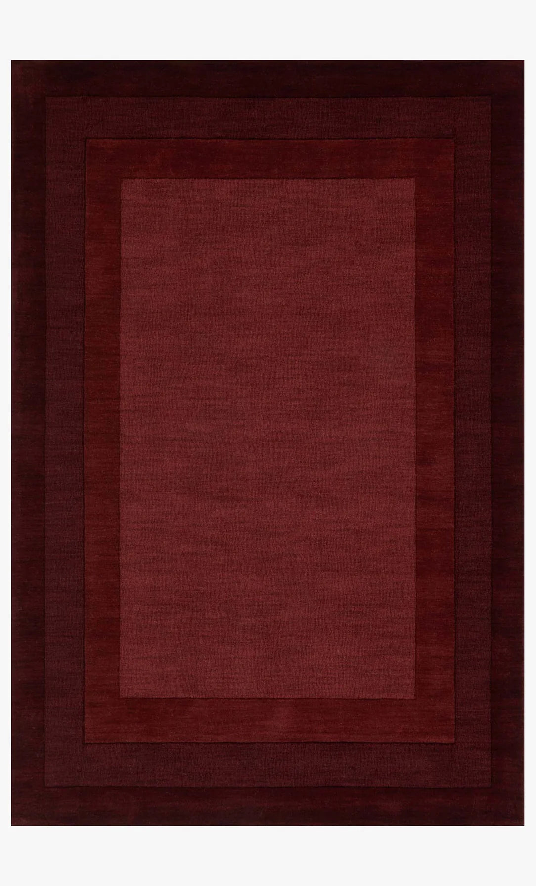 9' x 13' Banded Area Rug, Black/Grey