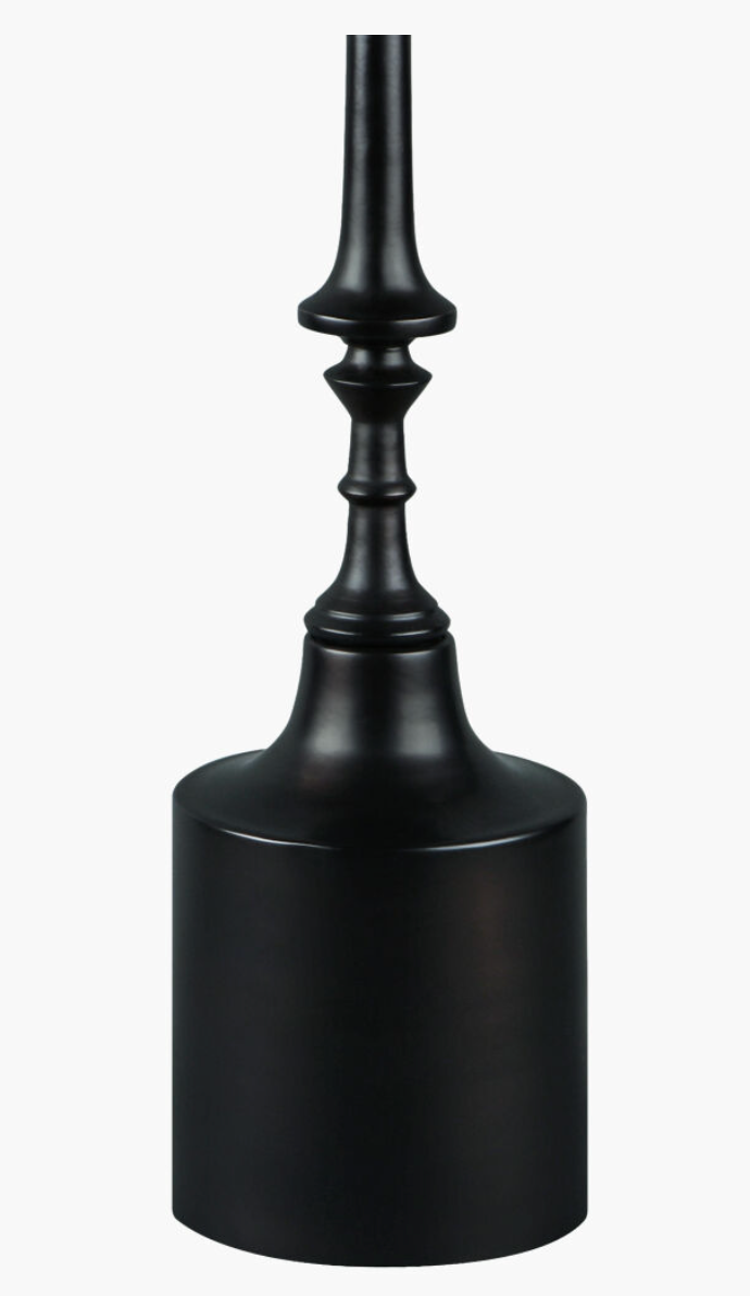 Glass Spindle Drink Table