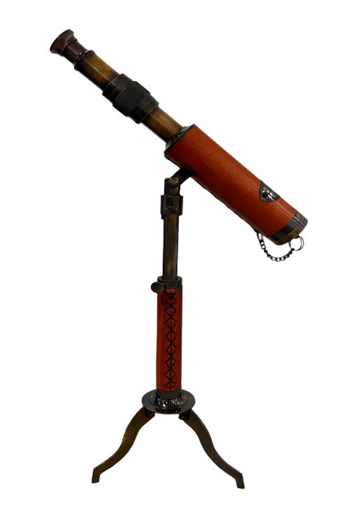 Vintage Telescope with Tripod
