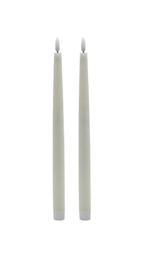 LED Wax Taper Candle (Set of 2)