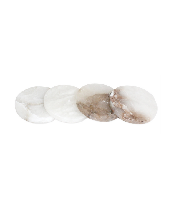 Alabaster Coasters (Set of 4)