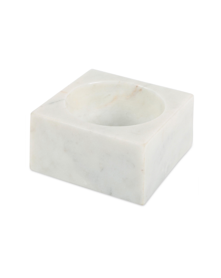 Small White Modernist Bowl