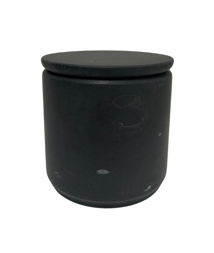 Stone Canister - Jet Black