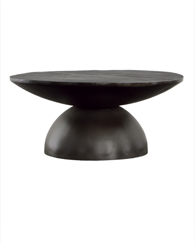 Drum Shape Coffee Table 35"