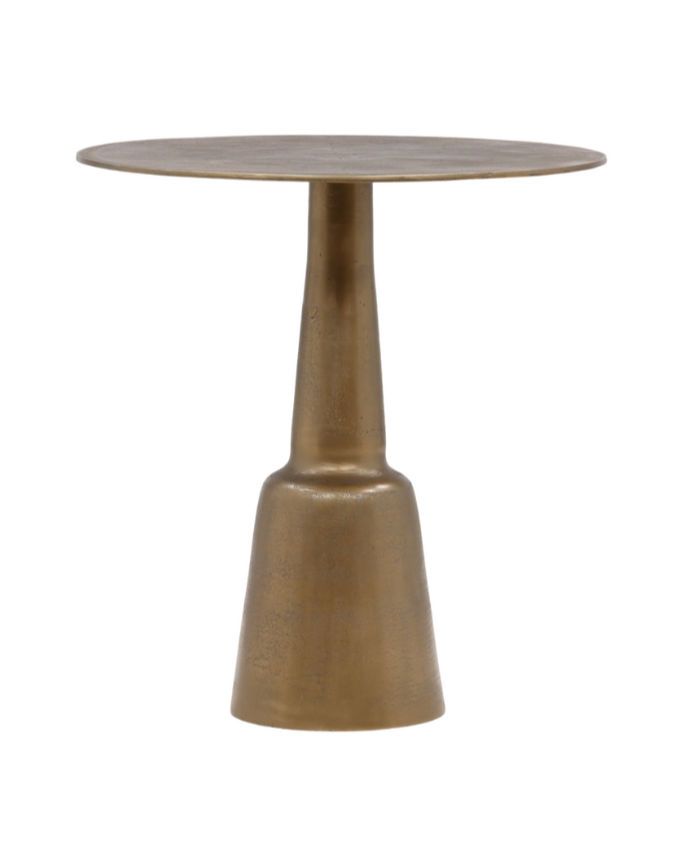 Antique Brass Side Table