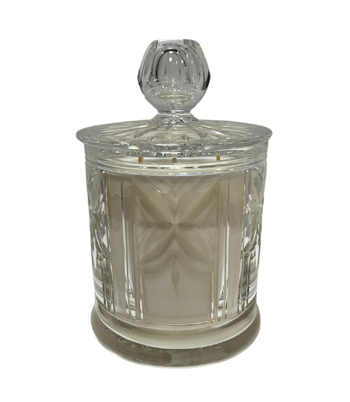 Crystal Glass Scented Candle - Melting Glacier