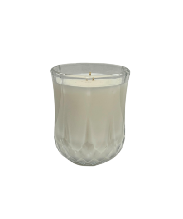 Vintage Glass Scented Candle - Sweet Santal