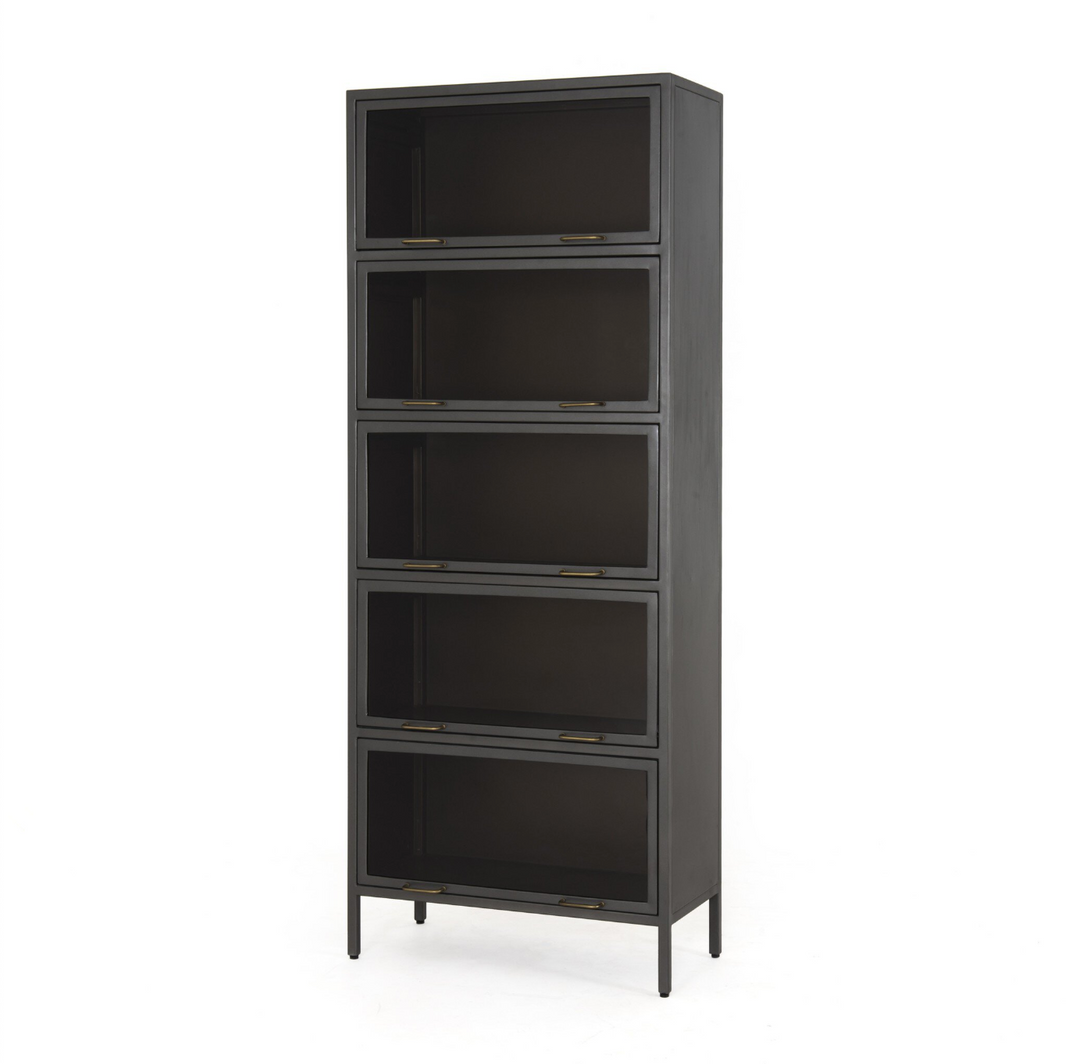 Gunmetal Bankers Cabinet
