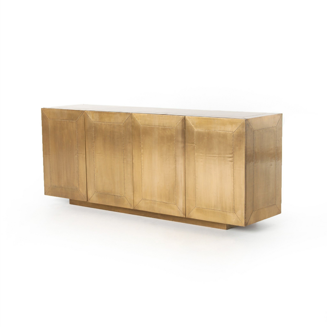 Brushed Brass Sideboard