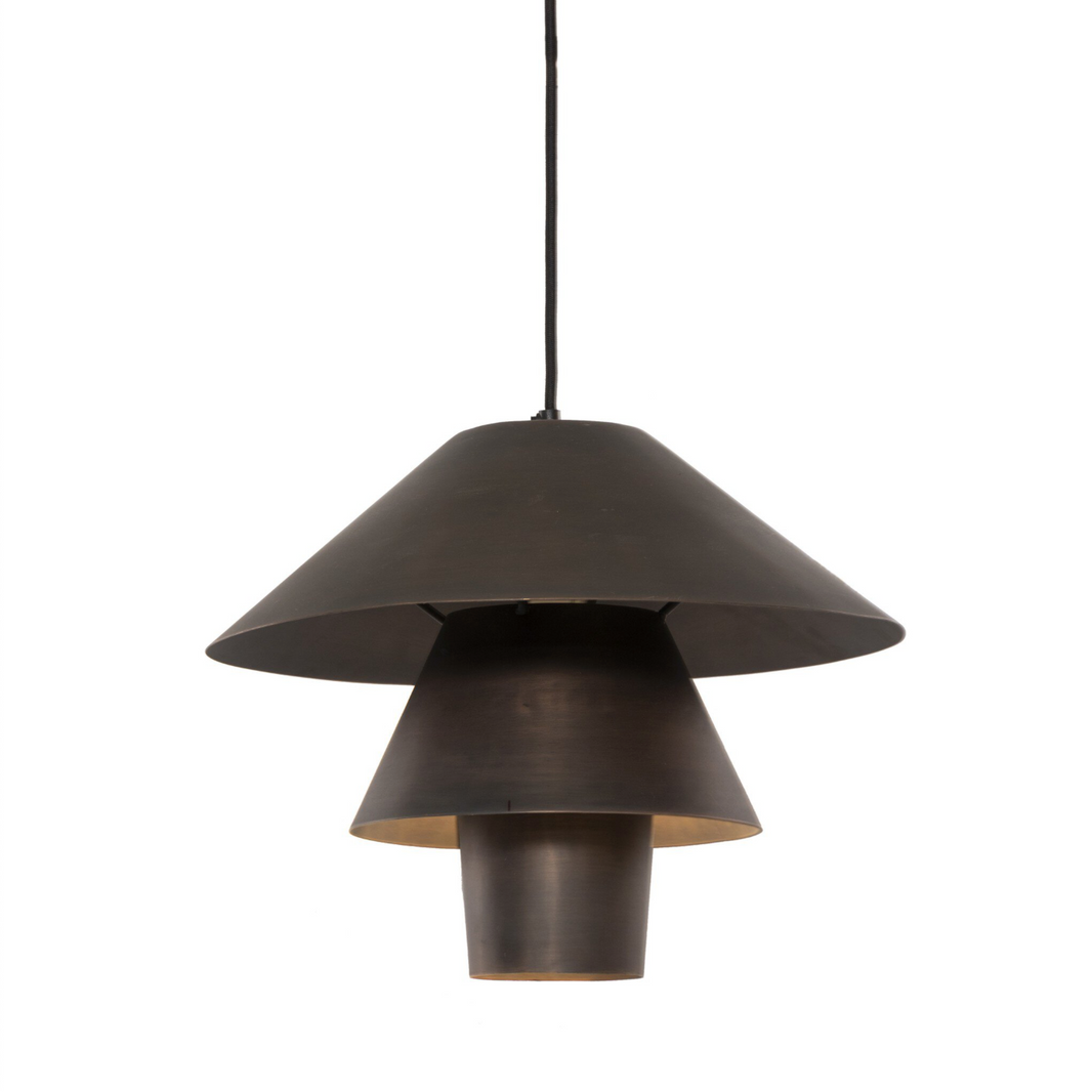 Tiered Metal Pendant