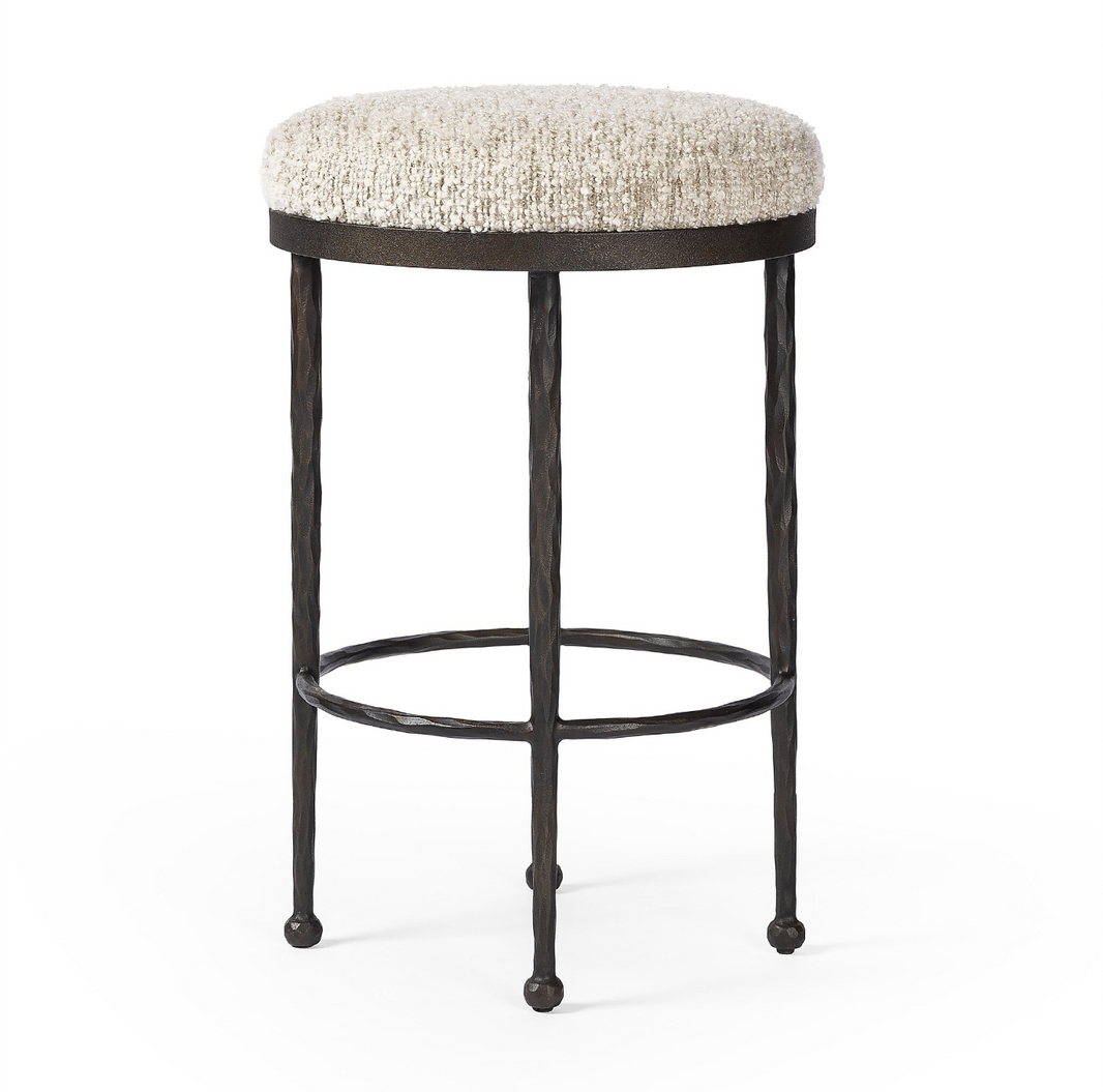 Hammered Bronze Stool
