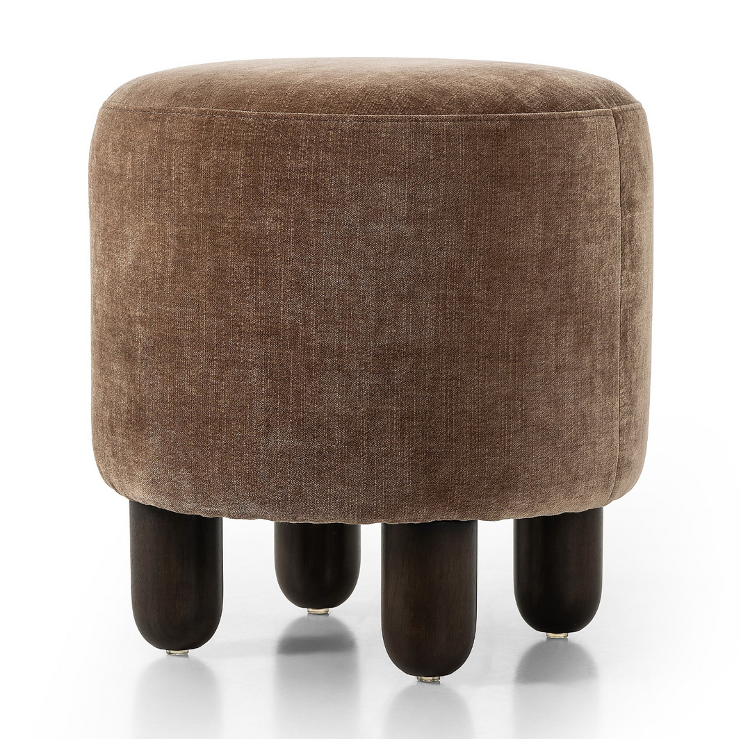 Modern Round Ottoman