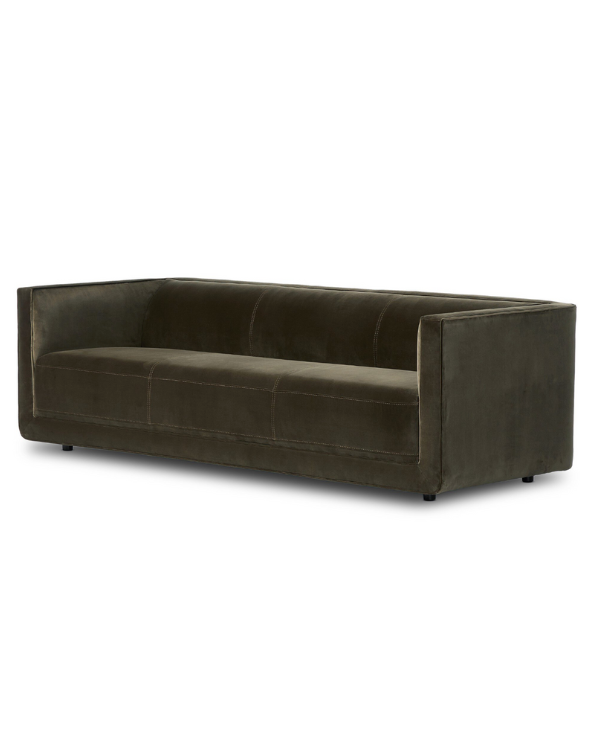 Shelter Arm Olive Sofa