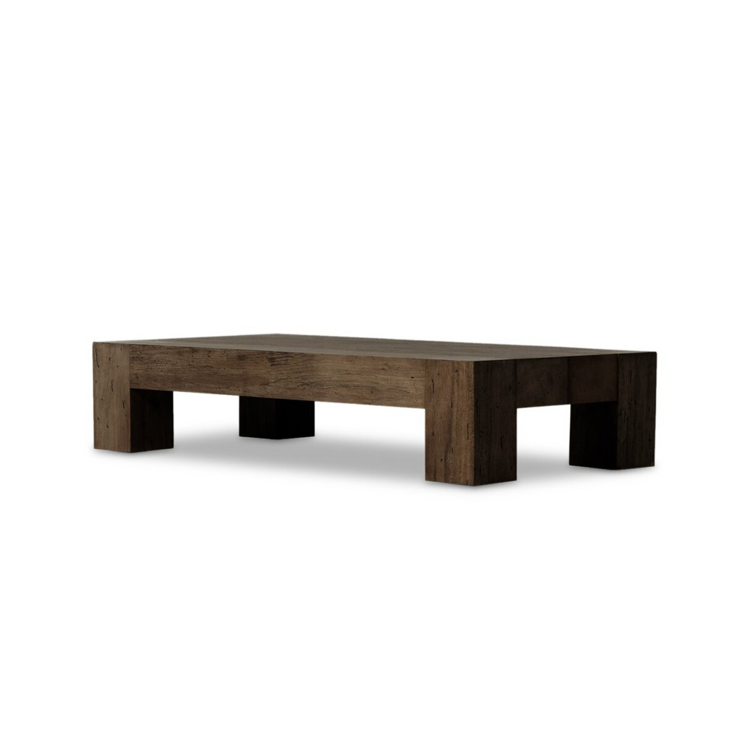 Rustic Oak Coffee Table - Rectangle