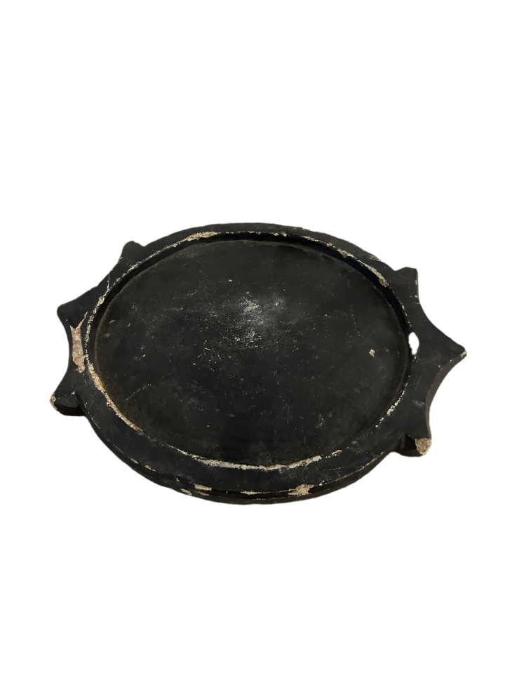 Weathered Black Stone Plate