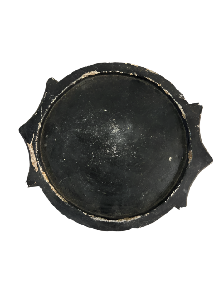 Weathered Black Stone Plate
