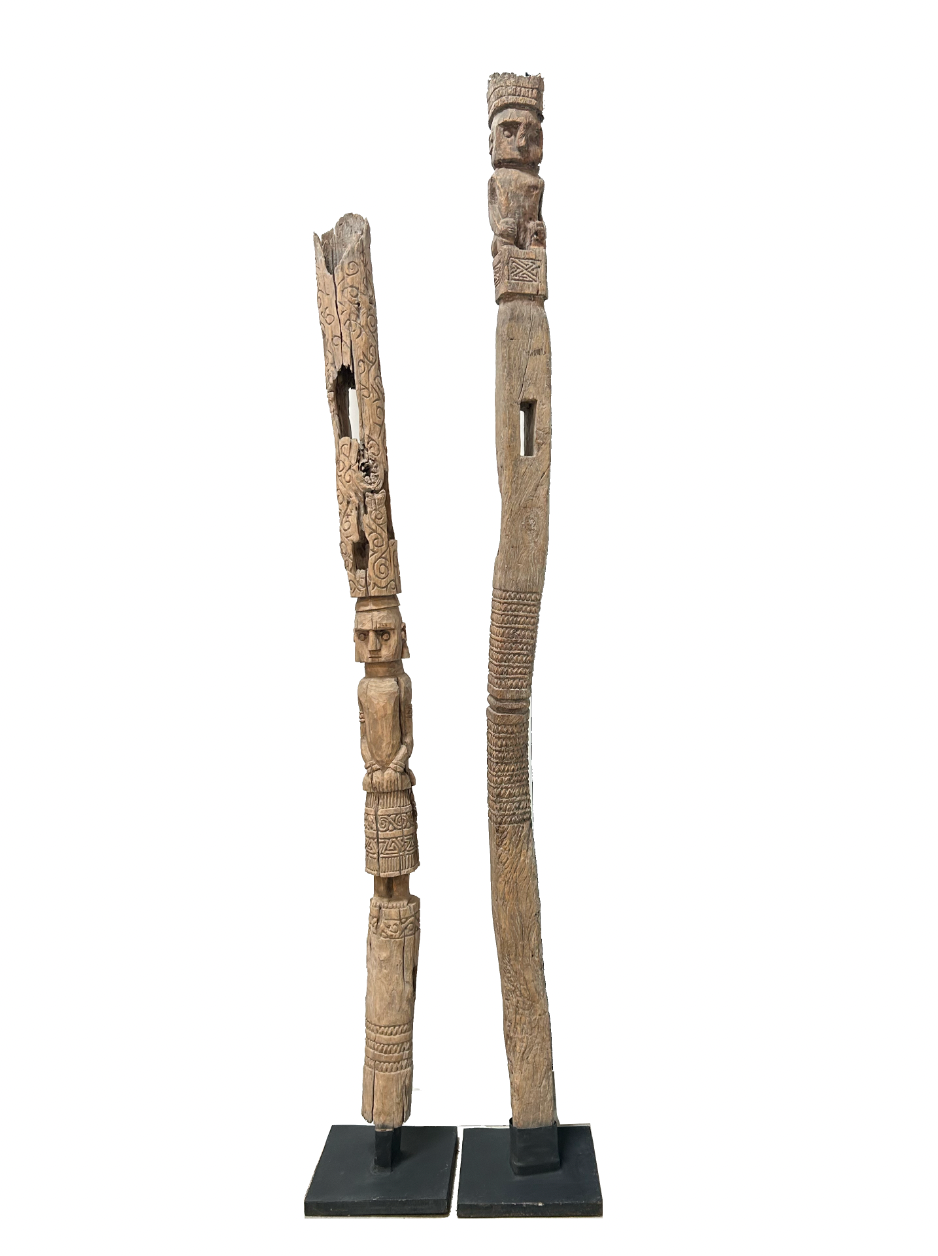 Antique Timor Island Totem - Tall