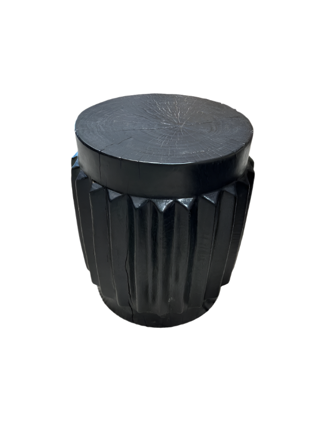 EBONIZED OLD GROWTH ACACIA ACCENT TABLE