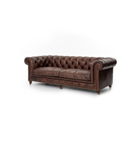 Leather Chesterfield Sofa