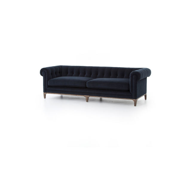 Tufted Sofa - Navy