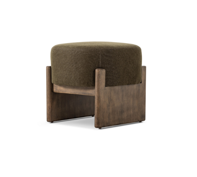 Modern Olive Accent Stool