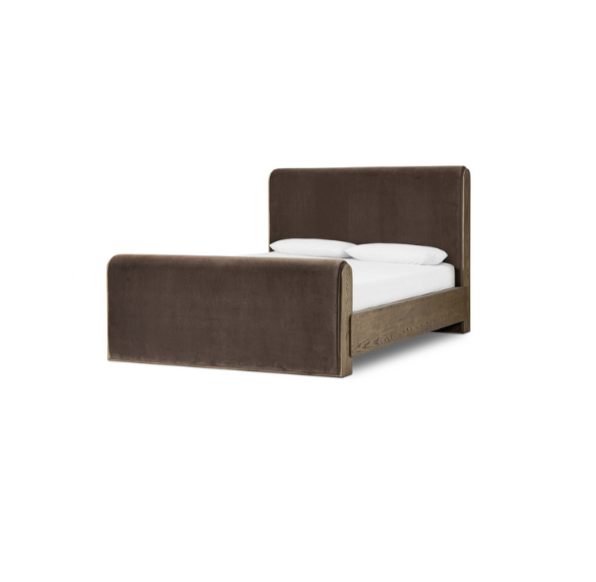 Minimal Upholstered Bed