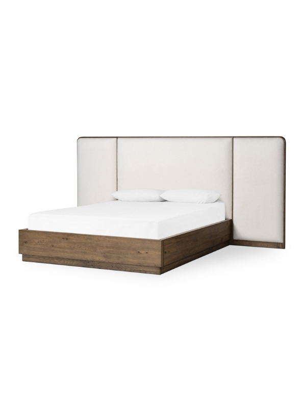 Plush Wing Panel Bed