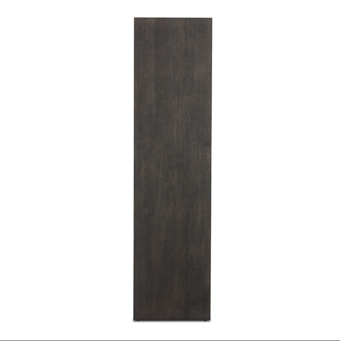 Dark Brown Panel Oak Cabinet