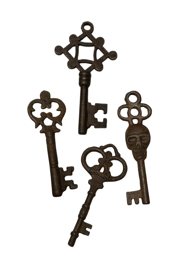 Vintage Skeleton Key - Large